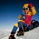 Sharon Wood, Everest summit. 1986.